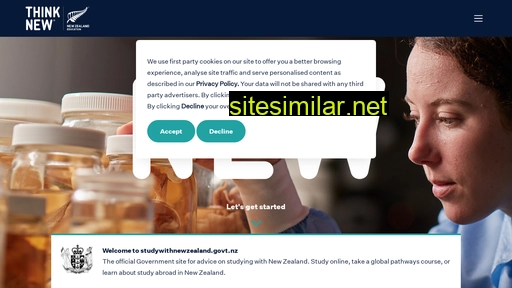 studywithnewzealand.govt.nz alternative sites