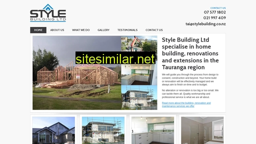 stylebuilding.co.nz alternative sites