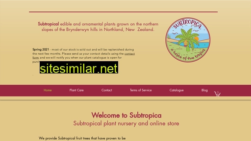 subtropica.co.nz alternative sites