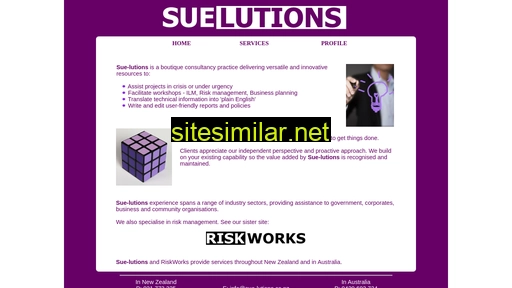 sue-lutions.co.nz alternative sites