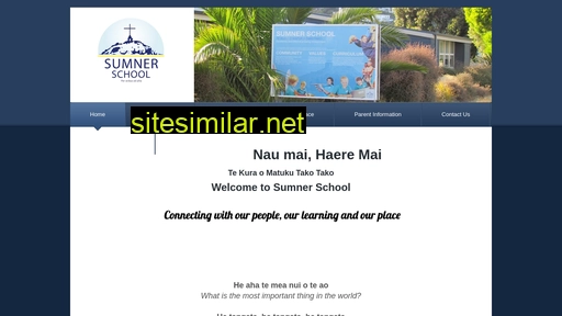 sumner.school.nz alternative sites