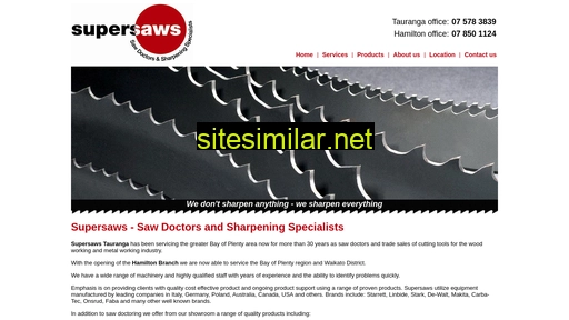 supersaws.co.nz alternative sites