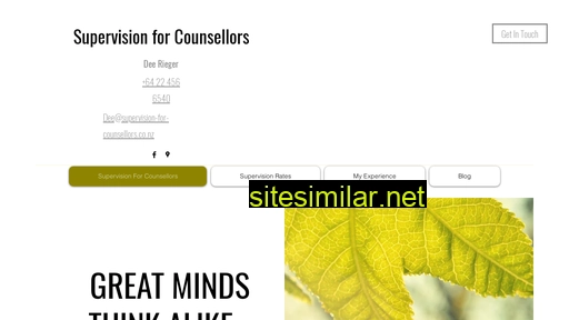 Supervision-for-counsellors similar sites