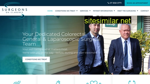 surgeonsonclarence.co.nz alternative sites