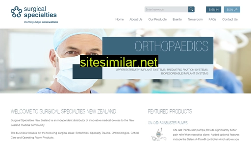 surgicalspecialties.co.nz alternative sites
