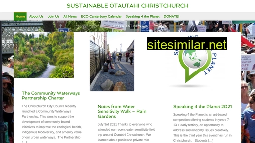 Sustainablechristchurch similar sites