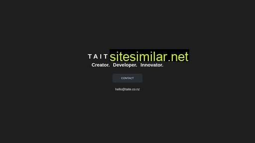 taite.co.nz alternative sites