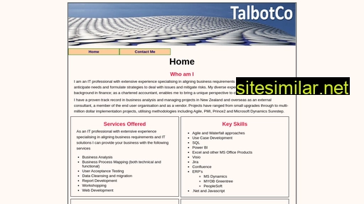 talbotco.co.nz alternative sites