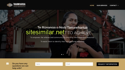 tamawhariua.nz alternative sites