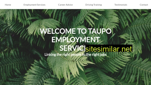 taupoemploymentservices.co.nz alternative sites