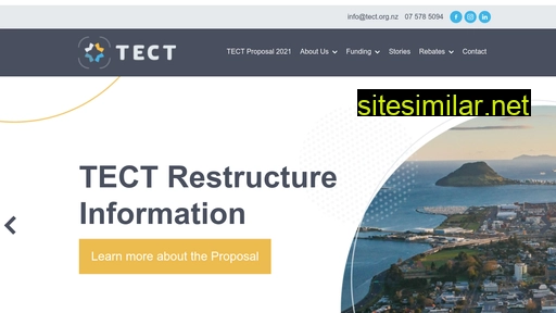 tect.org.nz alternative sites