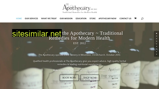 The-apothecary similar sites