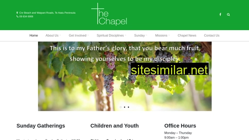 thechapel.org.nz alternative sites