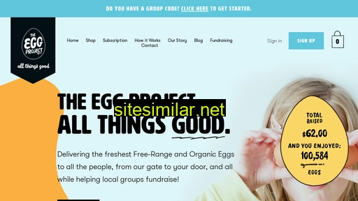 theeggproject.co.nz alternative sites