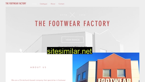 thefootwearfactory.co.nz alternative sites