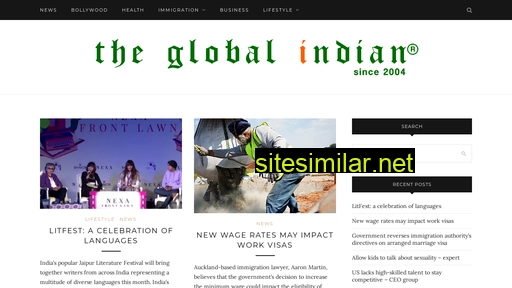 theglobalindian.co.nz alternative sites