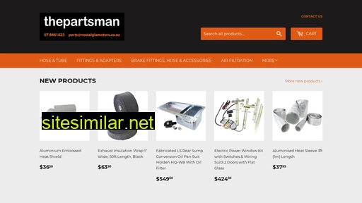 thepartsman.co.nz alternative sites