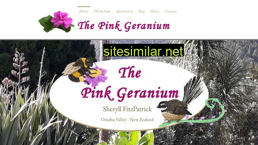 thepinkgeranium.co.nz alternative sites