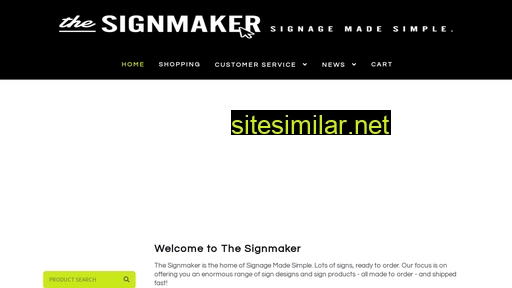 thesignmaker.co.nz alternative sites