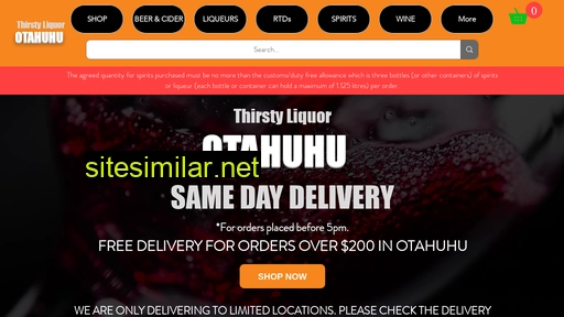 thirstyliquorotahuhu.co.nz alternative sites