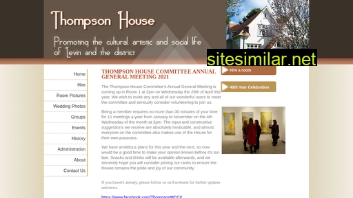 thompsonhouse.org.nz alternative sites