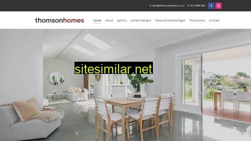 thomsonhomes.co.nz alternative sites