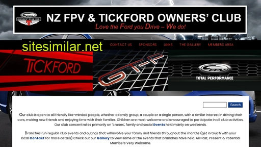 tickfordclub.org.nz alternative sites