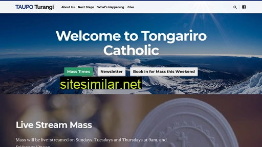 tongarirocatholic.nz alternative sites