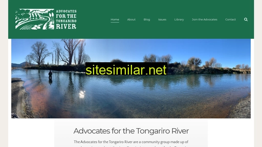 tongariroriver.org.nz alternative sites