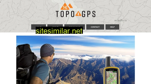 topo4gps.co.nz alternative sites