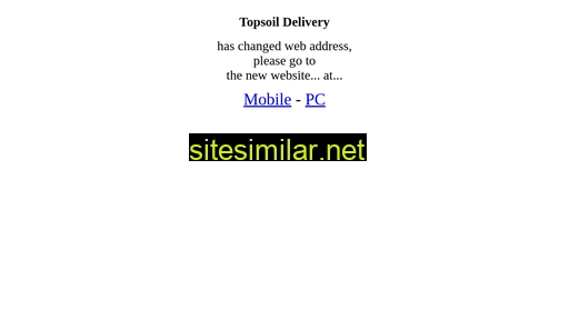 Topsoildelivery similar sites