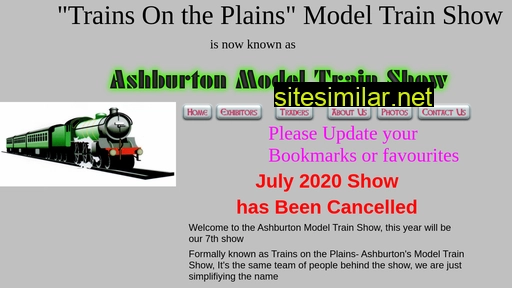 trainsontheplains.co.nz alternative sites
