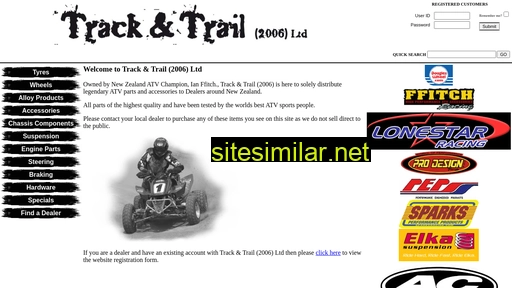 tracktrail.co.nz alternative sites