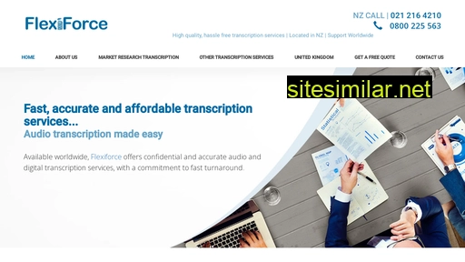 transcriptionservice.co.nz alternative sites