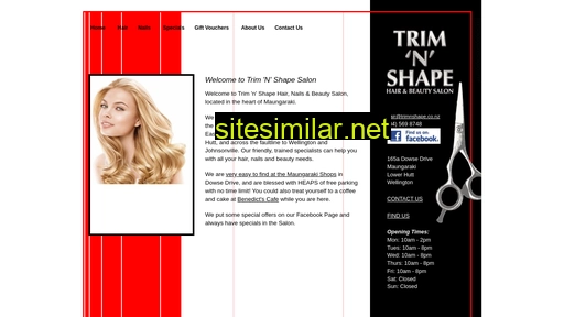 trimnshape.co.nz alternative sites