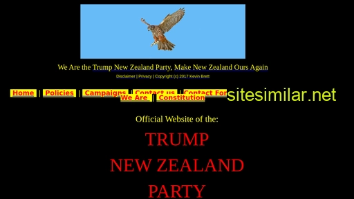 trump.org.nz alternative sites