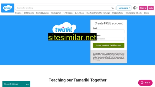 twinkl.co.nz alternative sites