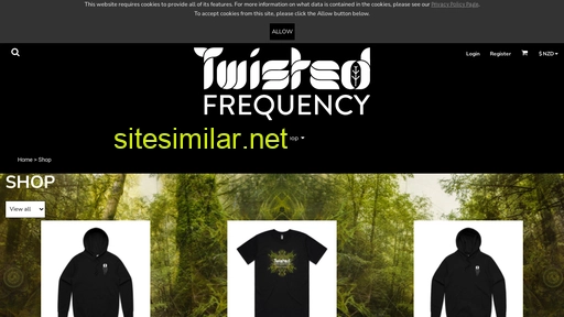 Twistedfrequency similar sites