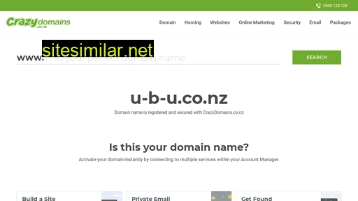 u-b-u.co.nz alternative sites