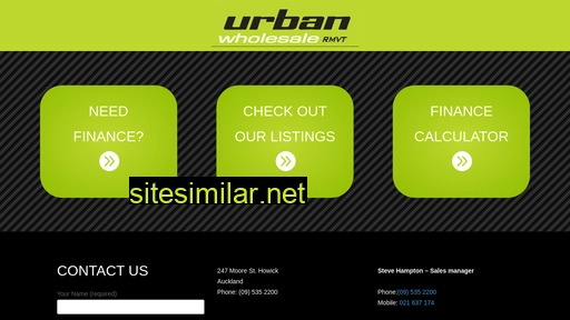 urbanwholesale.co.nz alternative sites