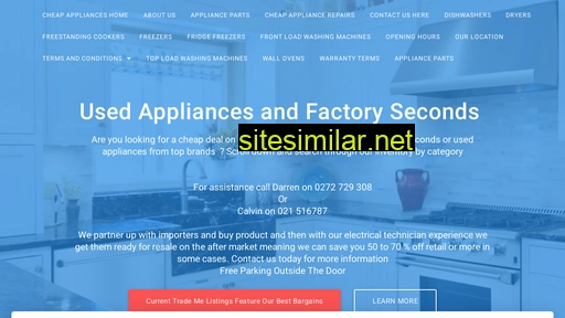 usedappliances.co.nz alternative sites