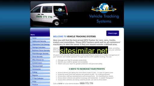 Vehicletrackingsystems similar sites