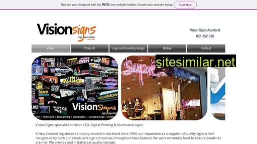 visionsigns.co.nz alternative sites