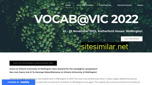 Vocabatvic2021 similar sites