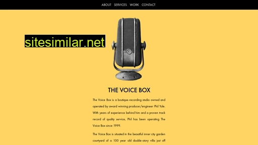 Voicebox similar sites