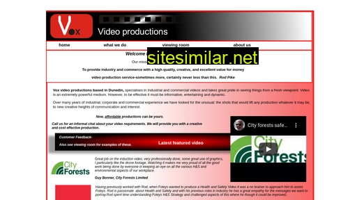 Voxvideoproductions similar sites