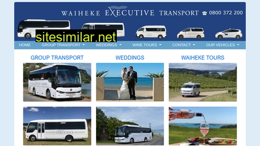 waiheketransport.co.nz alternative sites