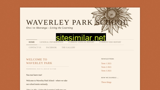 waverleypark.school.nz alternative sites