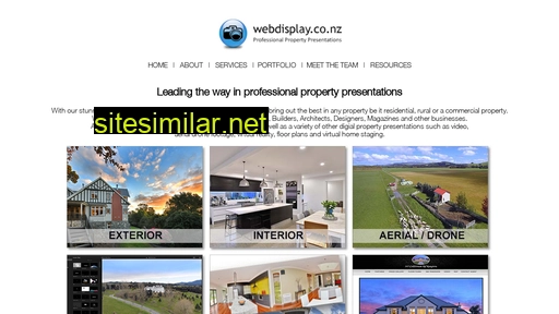 Webdisplay similar sites
