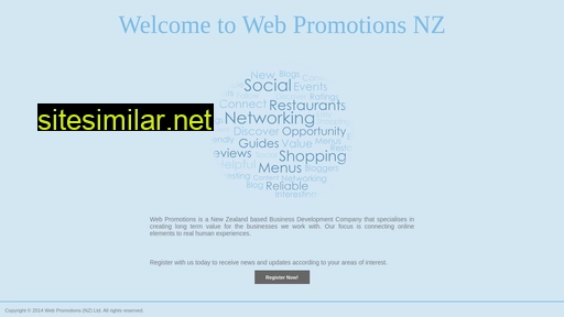 webpromotions.co.nz alternative sites